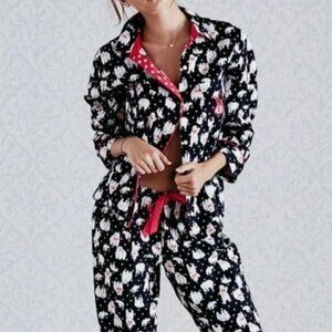 VICTORIAS SECRET POLAR BEAR PAJAMA SET LARGE NEW W TAG